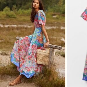 Roopa Pemmaruju Amandine Maxi Dress from Anthropologie Size S